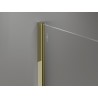 Mexen Wandbefestigungsleiste für Duschwand 8 mm, gold - 800-00-50