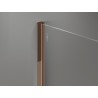 Mexen Wandanschlussleiste für Duschwand 8 mm, Roségold - 800-00-60
