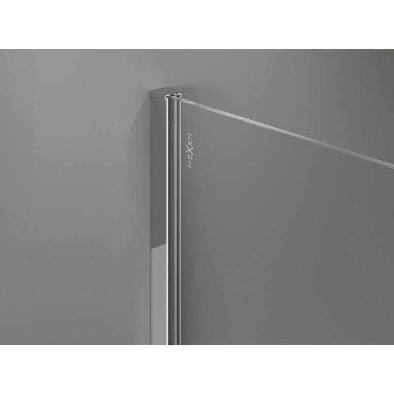 Mexen Uni-I2 Wandprofil für 10-mm-Duschwand, Chrom - 800-00-01-X