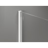 Mexen Uni-I2 Wandanschlussprofil für 10-mm-Duschwand, weiß - 800-00-20-X