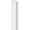 Mexen Uni-I2 Wandanschlussprofil für 10-mm-Duschwand, weiß - 800-00-20-X