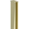 Mexen Wandabschlussleiste für Duschwand 10 mm, Gold - 800-00-50-X