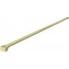 Mexen Einfacher Halter für Duschwand 10 mm, gebürstetes Gold - 830-10-55