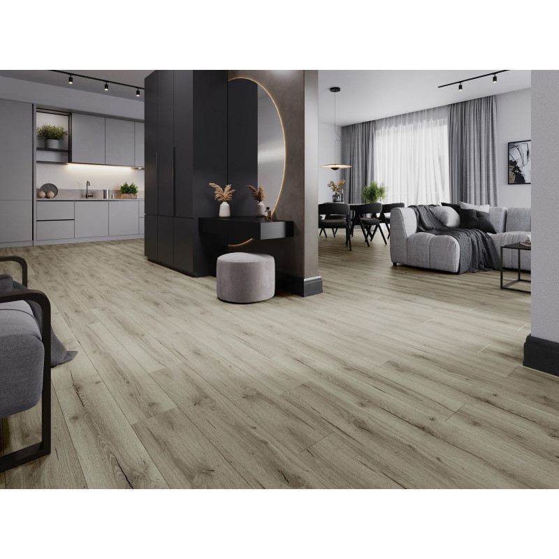 Mexen Wirginia Probe von Vinylplatten LVT Dryback 2,5 mm, PVC-Trägerschicht, 4 V-Fuge, Eiche - F1305-S