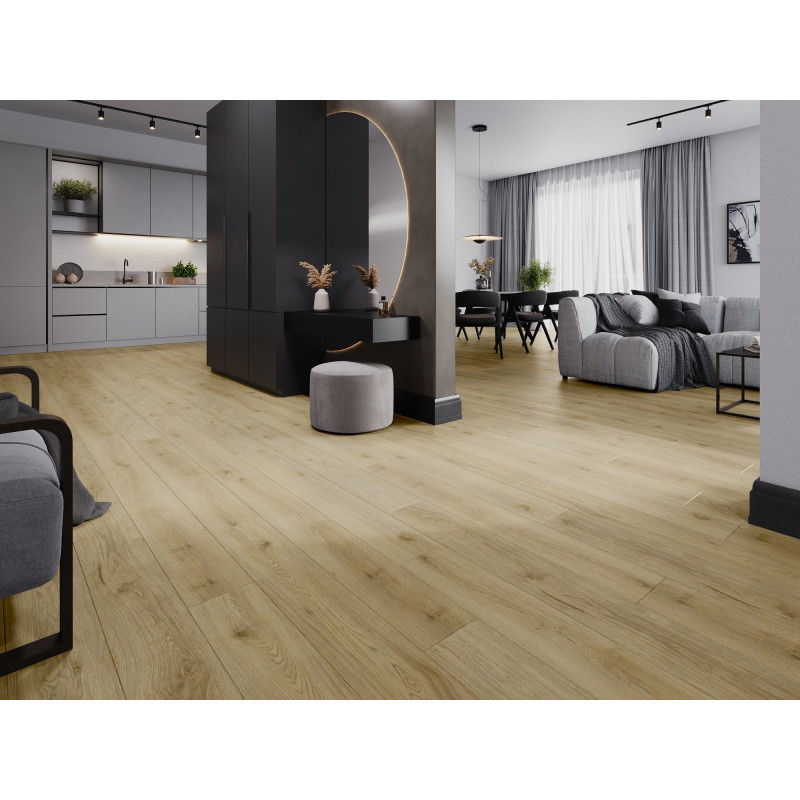 Mexen Charter Oak Probe von LVT-Vinylplatten Dryback 2,5 mm, PVC-Unterlage, 4 V-Fuge, Eiche - F1322-S