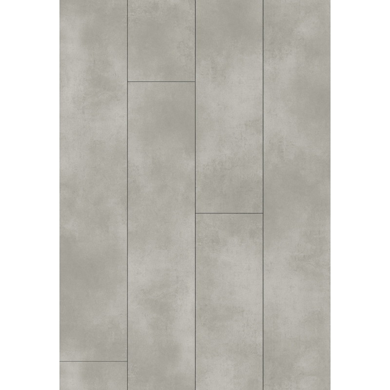 Mexen Imperial Grey  Muster von LVT-Vinylplatten Dryback 2,5 mm, PVC-Unterlage, 4 V-Fuge, Beton - F1354-S