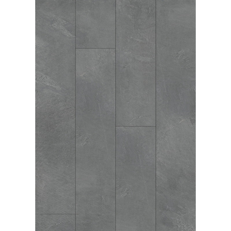 Mexen Grey Dark Probe von Vinylplatten LVT Dryback 2,5 mm, PVC-Unterlage, 4 V-Fuge, Schiefer - F1359-S