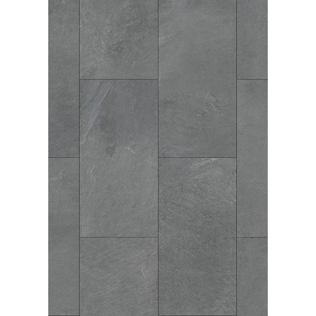 Mexen Grey Dark Probe von Vinylpaneelen LVT Dryback 2,5 mm, PVC-Unterlage, 4 V-Fuge, Stein - F1459-S