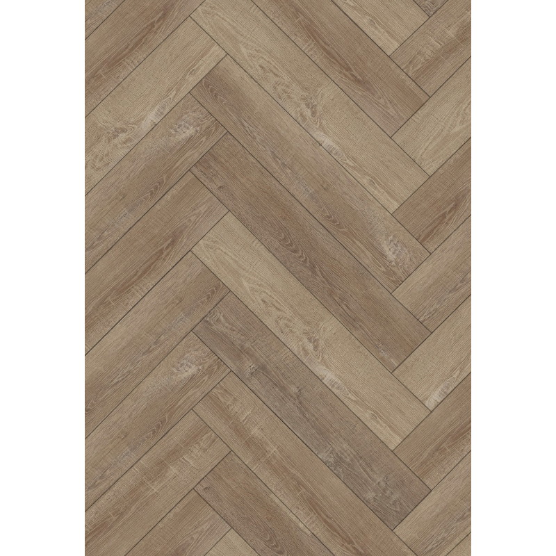 Mexen Windsor Muster von Fischgräten-Vinylplatten LVT Dryback 2,5 mm, PVC-Unterlage, 4 V-Fuge, Eiche - F1467-S