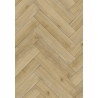 Mexen Charter Oak Probe von Fischgrät-Vinylpaneelen LVT Dryback 2,5 mm, PVC-Unterlage, 4 V-Fugen, Eiche - F1469-S