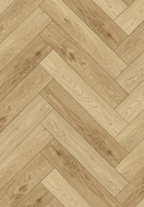 Mexen Anniston Probe von Fischgräten-Vinylpaneelen LVT Dryback 2,5 mm, PVC-Unterlage, 4 V-Fuge, Eiche - F1471-S