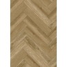 Mexen Manhattan Muster von Vinylpaneelen, Fischgrät LVT Dryback 2,5 mm, PVC-Unterlage, 4 V-Fuge, Eiche - F1473-S