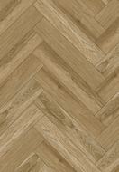 Mexen Manhattan Muster von Vinylpaneelen, Fischgrät LVT Dryback 2,5 mm, PVC-Unterlage, 4 V-Fuge, Eiche - F1473-S