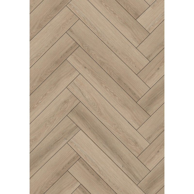 Mexen Palmdale  Probe der Vinylpaneele Fischgrät LVT Dryback 2,5 mm, PVC-Unterlage, 4 V-Fuge, Eiche - F1480-S