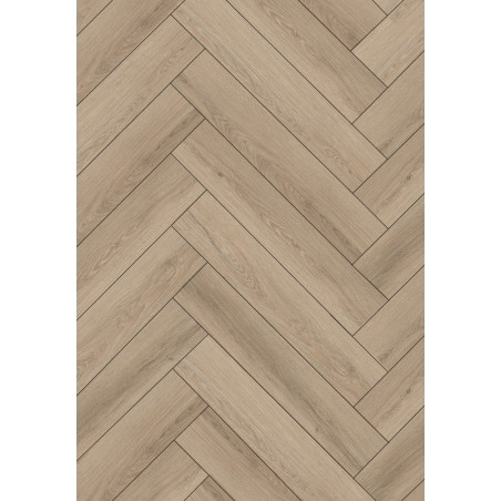 Mexen Palmdale  Probe der Vinylpaneele Fischgrät LVT Dryback 2,5 mm, PVC-Unterlage, 4 V-Fuge, Eiche - F1480-S
