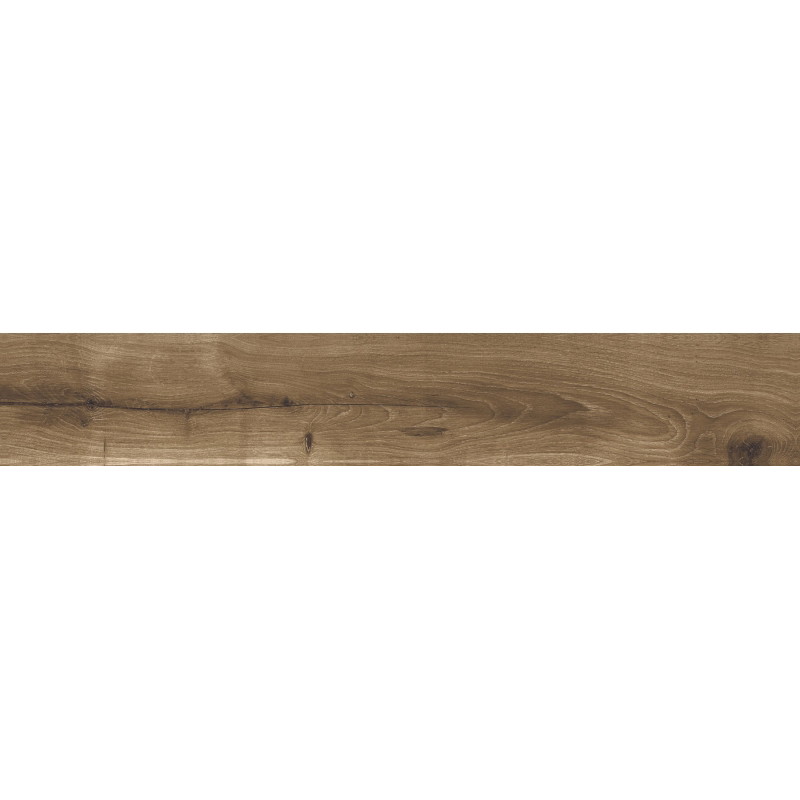 Mexen Lumiere Nussbaum Probe aus glasiertem rektifizierten Feinsteinzeug G1, holzähnliche Boden- und Wandfliese, matt