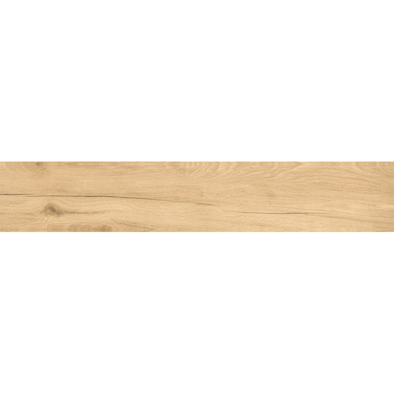 Mexen Lumiere Eiche Probe glasiertes Feinsteinzeug rekt. G1, holzähnliche Fliese für Boden und Wand, matt - TL608-03-S