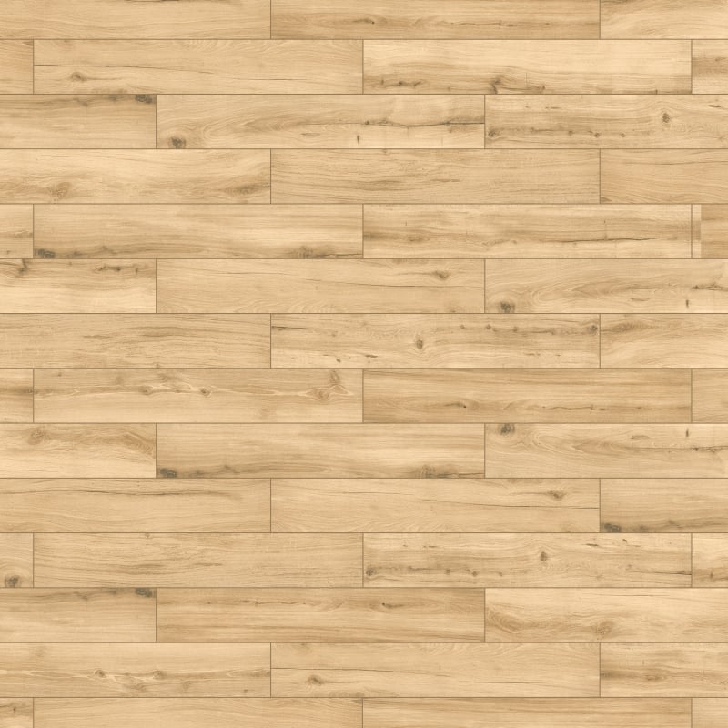 Mexen Lumiere Eiche Probe glasiertes Feinsteinzeug rekt. G1, holzähnliche Fliese für Boden und Wand, matt - TL608-03-S