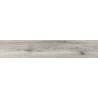 Mexen Hirera Graue Probe glasiertes Feinsteinzeug rek. G1, holzähnliche Boden-Wand-Fliese, matt - TL611-03-S