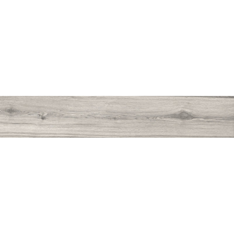 Mexen Hirera Graue Probe glasiertes Feinsteinzeug rek. G1, holzähnliche Boden-Wand-Fliese, matt - TL611-03-S
