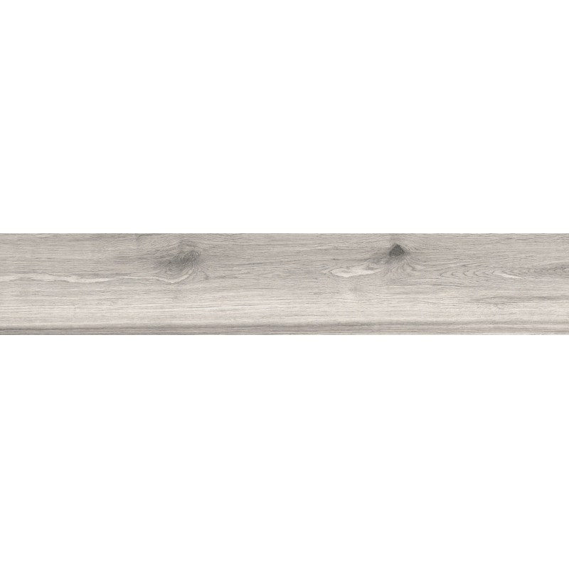 Mexen Hirera Graue Probe glasiertes Feinsteinzeug rek. G1, holzähnliche Boden-Wand-Fliese, matt - TL611-03-S