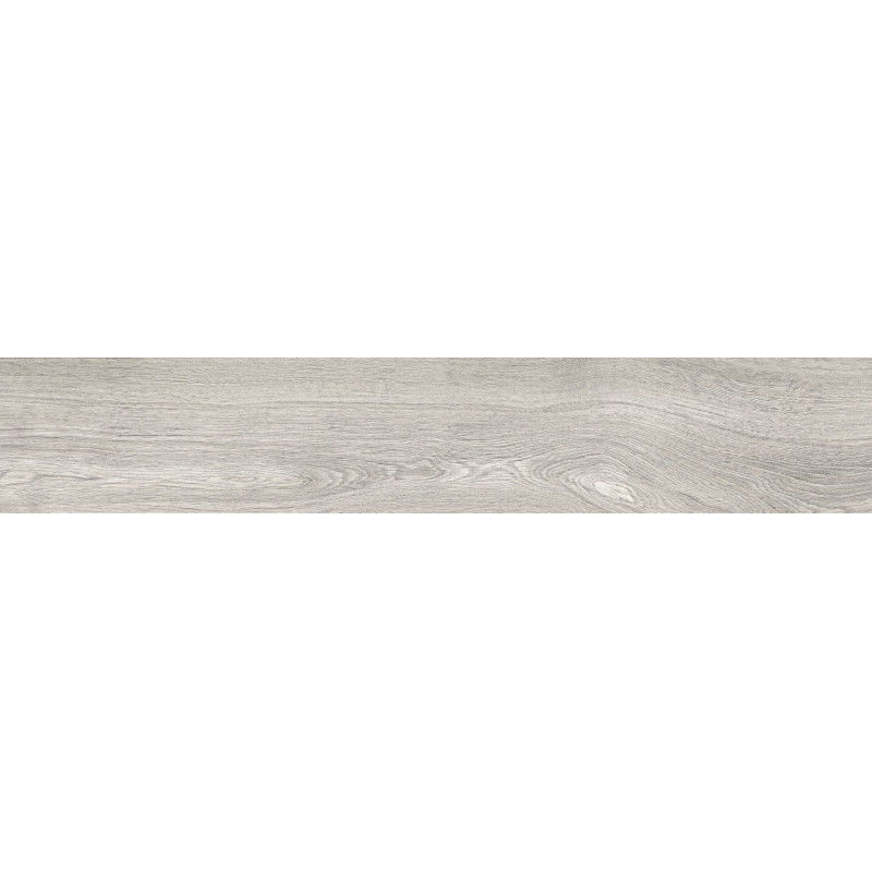 Mexen Hirera Graue Probe glasiertes Feinsteinzeug rek. G1, holzähnliche Boden-Wand-Fliese, matt - TL611-03-S