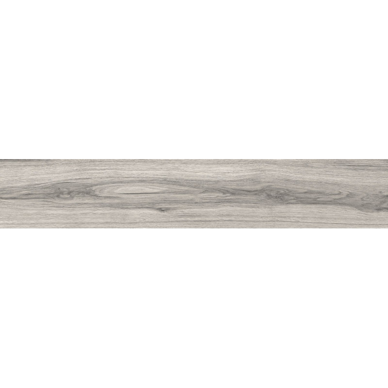 Mexen Hirera Graue Probe glasiertes Feinsteinzeug rek. G1, holzähnliche Boden-Wand-Fliese, matt - TL611-03-S