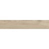 Mexen Savana Sabbia Probe aus glasiertem Feinsteinzeug rekt. G1, holzähnliche Boden-Wandfliese 120 x 20 cm, Carving