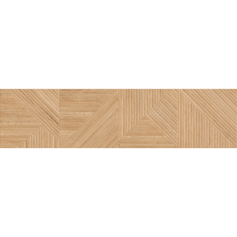 Mexen Ideal  Beige Probe von glasiertem Feinsteinzeug rekt. G1, holzähnliche Wandfliese, matt - TL701-50-S