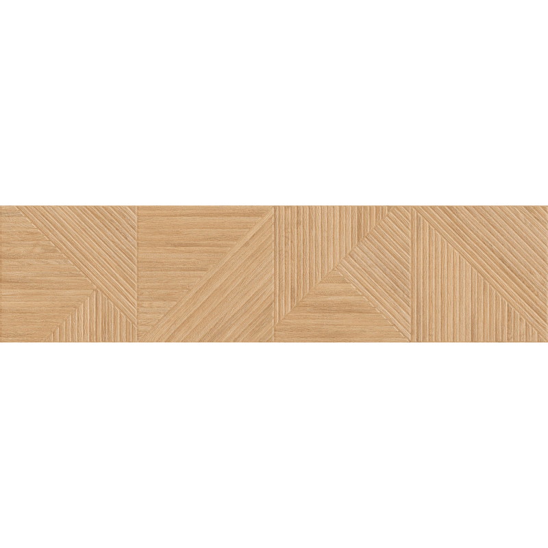 Mexen Ideal  Beige Probe von glasiertem Feinsteinzeug rekt. G1, holzähnliche Wandfliese, matt - TL701-50-S