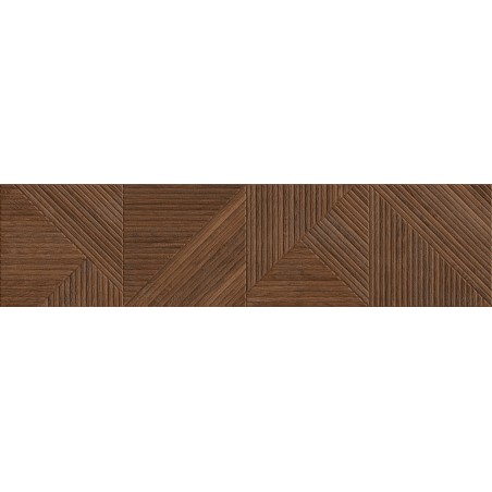 Mexen Ideal  Cherry Probe für glasiertes Feinsteinzeug rektifiziert. G1, holzähnliche Wandfliese, matt - TL701-51-S