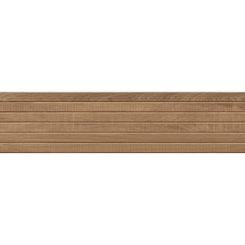 Mexen Western Wood Walnuss Probe rechteckiger glasierter Feinsteinzeugfliese G1, wandähnliche Holzfliese, matt - TL702-54-S
