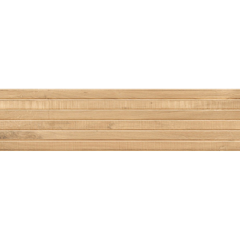 Mexen Western Wood Beige Probe glasiertes Feinsteinzeug rekt. G1, wandähnliche Fliese, matt - TL702-55-S