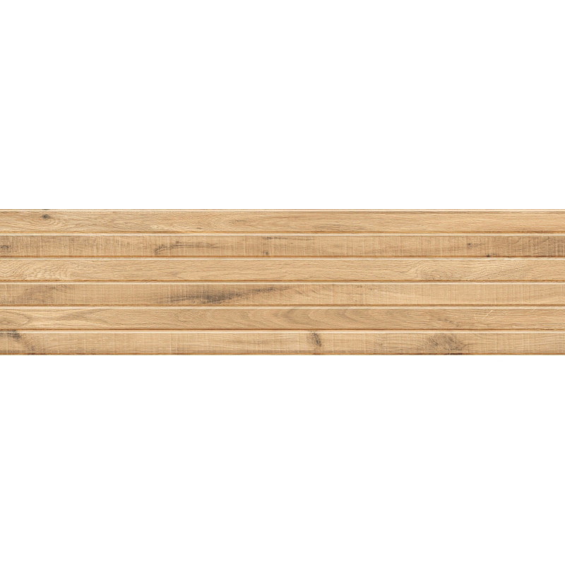 Mexen Western Wood Beige Probe glasiertes Feinsteinzeug rekt. G1, wandähnliche Fliese, matt - TL702-55-S