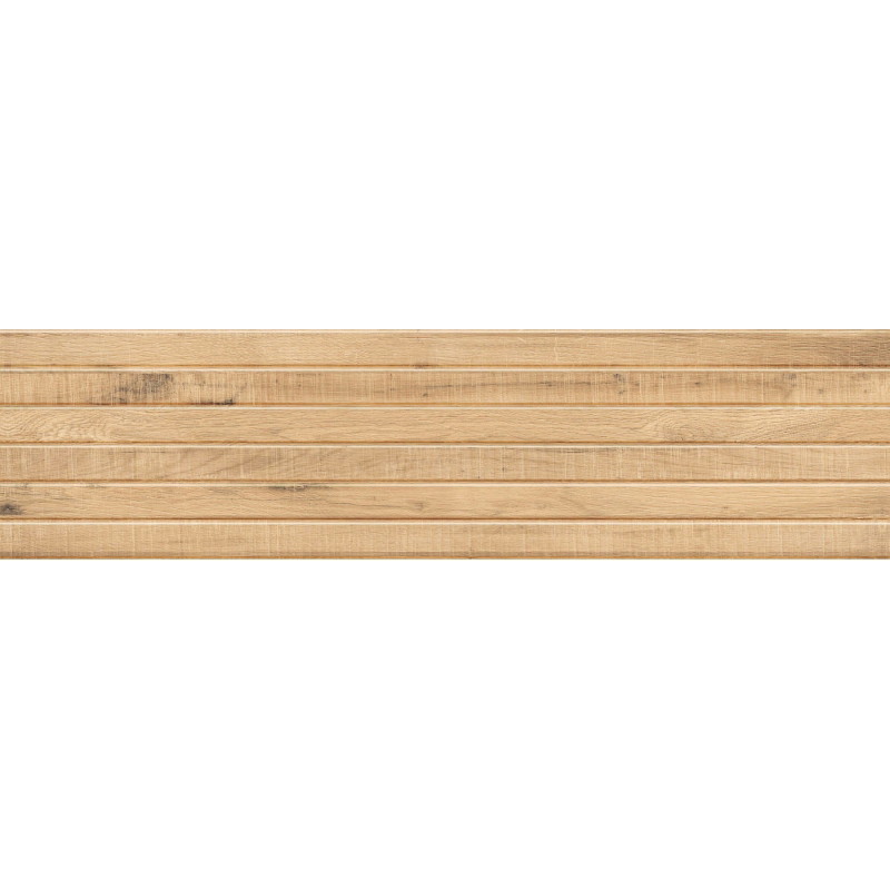 Mexen Western Wood Beige Probe glasiertes Feinsteinzeug rekt. G1, wandähnliche Fliese, matt - TL702-55-S