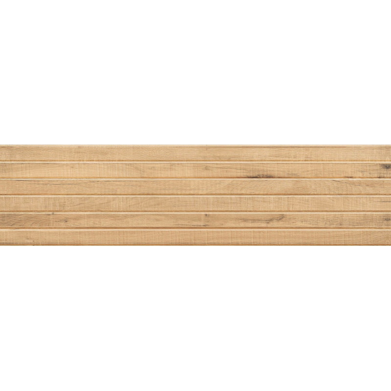 Mexen Western Wood Beige Probe glasiertes Feinsteinzeug rekt. G1, wandähnliche Fliese, matt - TL702-55-S