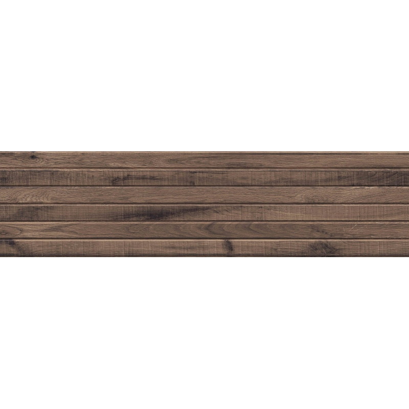 Mexen Western Wood Choco Mustergleis aus glasiertem Feinsteinzeug, rekt. G1, wandfliesenähnlich, matt - TL702-56-S