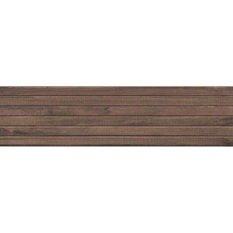 Mexen Western Wood Choco Mustergleis aus glasiertem Feinsteinzeug, rekt. G1, wandfliesenähnlich, matt - TL702-56-S