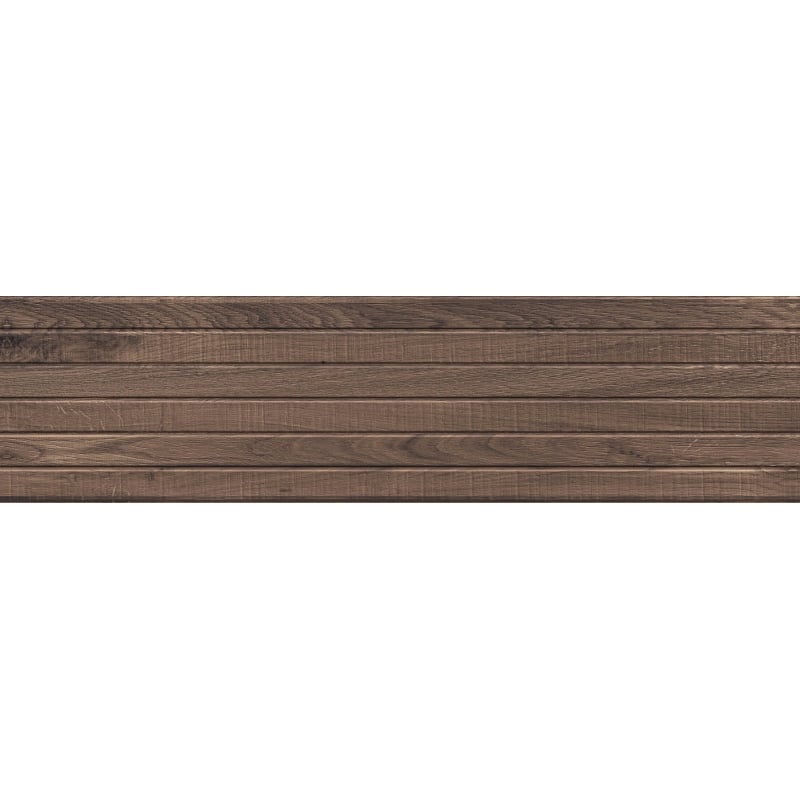 Mexen Western Wood Choco Mustergleis aus glasiertem Feinsteinzeug, rekt. G1, wandfliesenähnlich, matt - TL702-56-S
