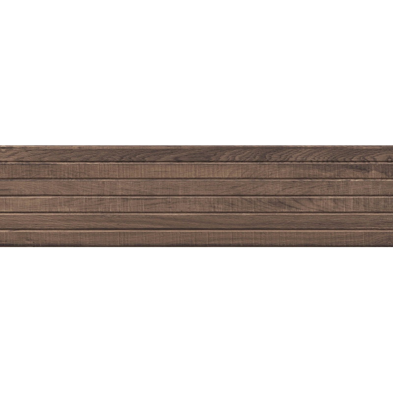 Mexen Western Wood Choco Mustergleis aus glasiertem Feinsteinzeug, rekt. G1, wandfliesenähnlich, matt - TL702-56-S