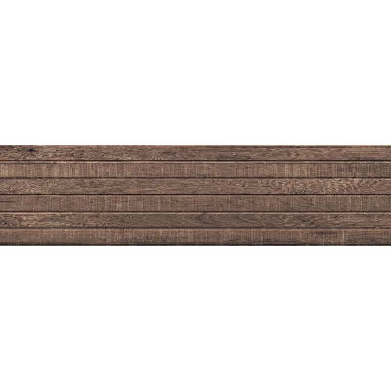 Mexen Western Wood Choco Mustergleis aus glasiertem Feinsteinzeug, rekt. G1, wandfliesenähnlich, matt - TL702-56-S