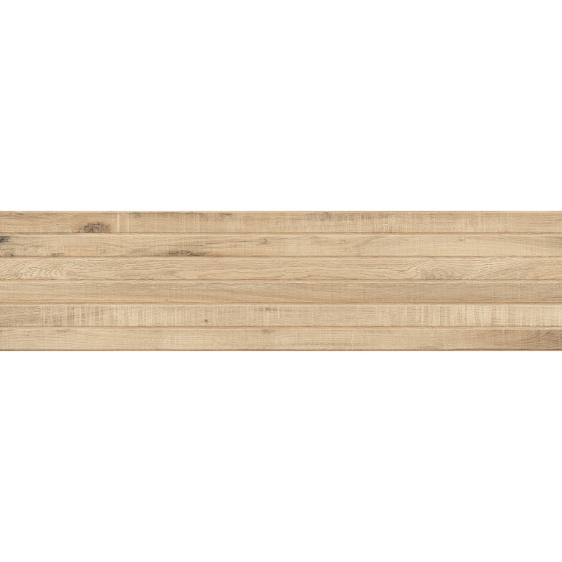 Mexen Western Wood Miele Probe rektifizierter glasierter Feinsteinzeugfliese G1, holzähnliche Wandfliese, matt - TL702-57-S