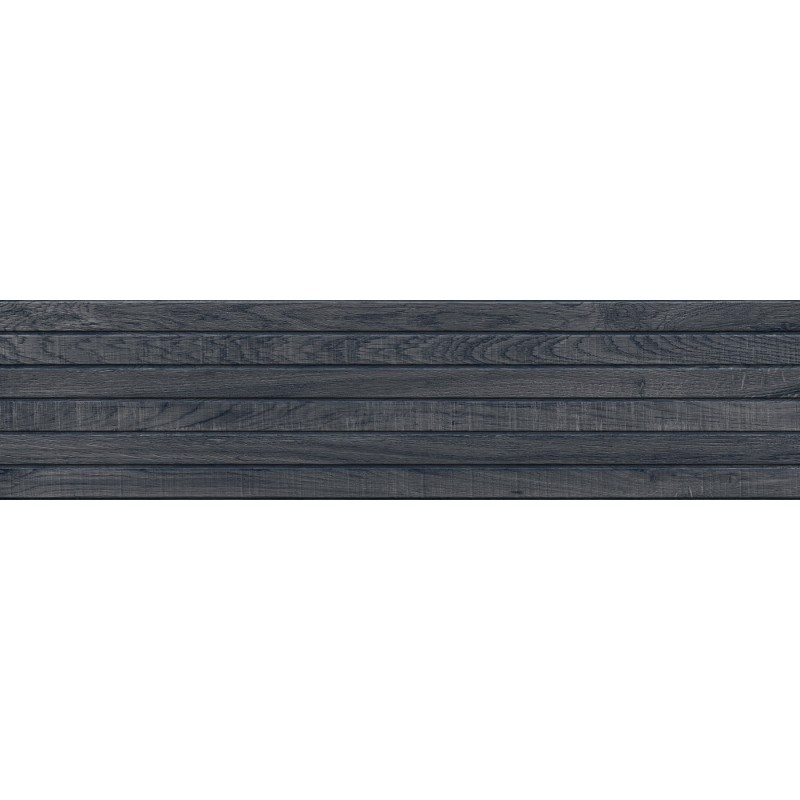 Mexen Western Wood Nero Probe von glasiertem Feinsteinzeug rekt. G1, holzähnliche Wandplatte, matt - TL702-58-S