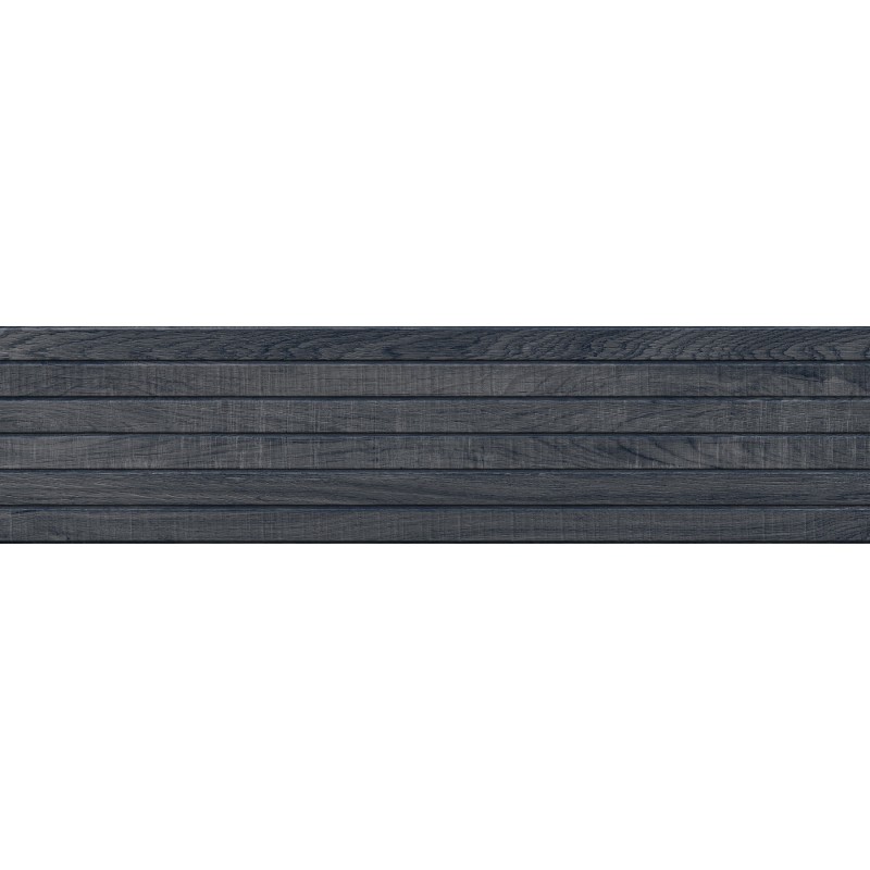 Mexen Western Wood Nero Probe von glasiertem Feinsteinzeug rekt. G1, holzähnliche Wandplatte, matt - TL702-58-S