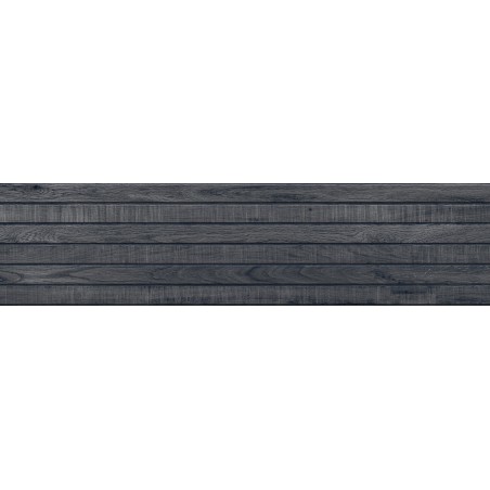 Mexen Western Wood Nero Probe von glasiertem Feinsteinzeug rekt. G1, holzähnliche Wandplatte, matt - TL702-58-S