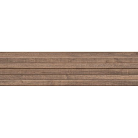 Mexen Mulberry Wood Braune Probe des glasierten Feinsteinzeugs rex. G1, holzähnliche Wandfliese, matt - TL703-50-S