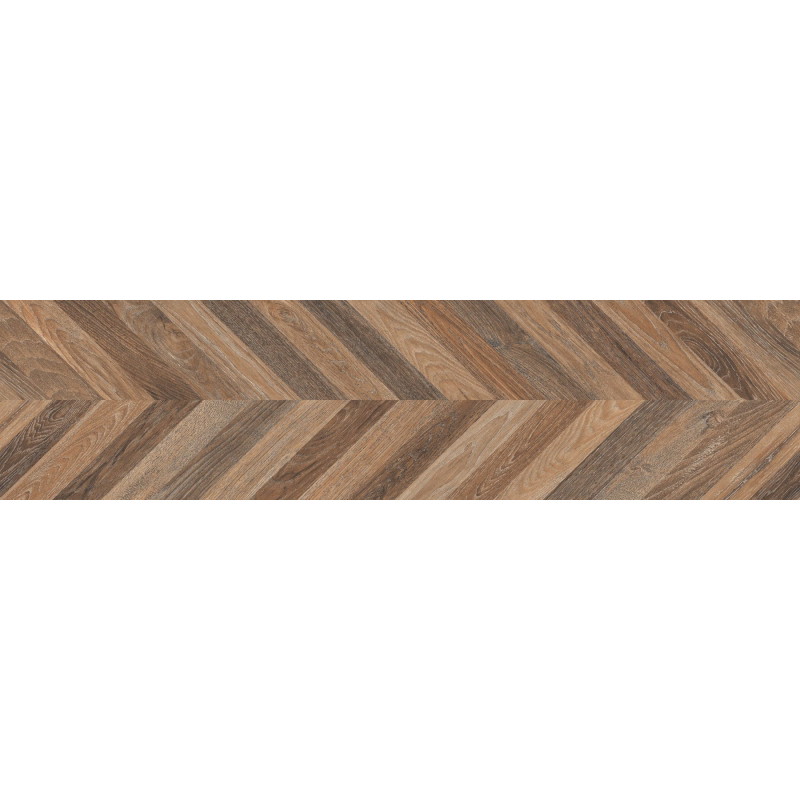 Mexen Native Braune Probe glasiertes Feinsteinzeug rekt. G1, holzähnliche Boden- und Wandfliese, Carving - TL704-01-S