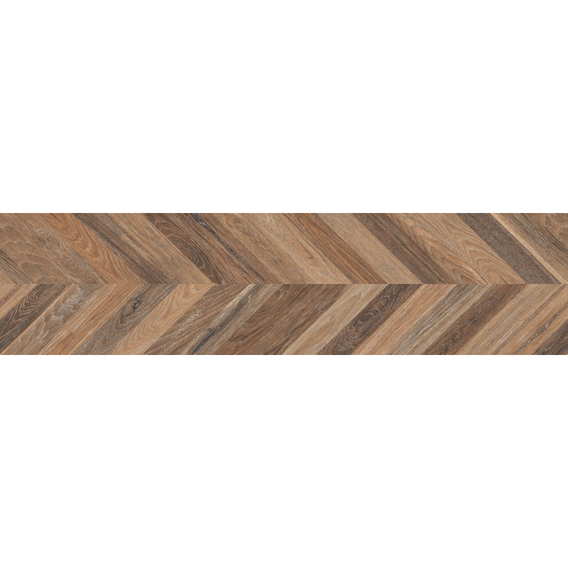Mexen Native Braune Probe glasiertes Feinsteinzeug rekt. G1, holzähnliche Boden- und Wandfliese, Carving - TL704-01-S