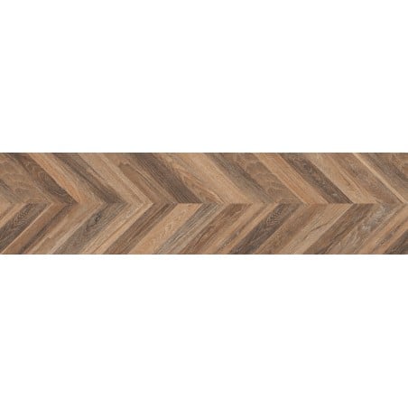 Mexen Native Braune Probe glasiertes Feinsteinzeug rekt. G1, holzähnliche Boden- und Wandfliese, Carving - TL704-01-S