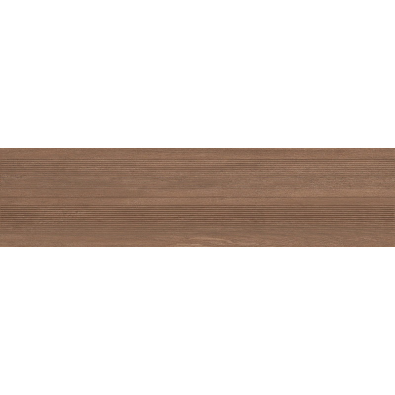 Mexen Prestige Wood Braune Probe des glasierten rektifizierten Feinsteinzeugs G1, wandähnliche Holzfliese, matt - TL706-50-S